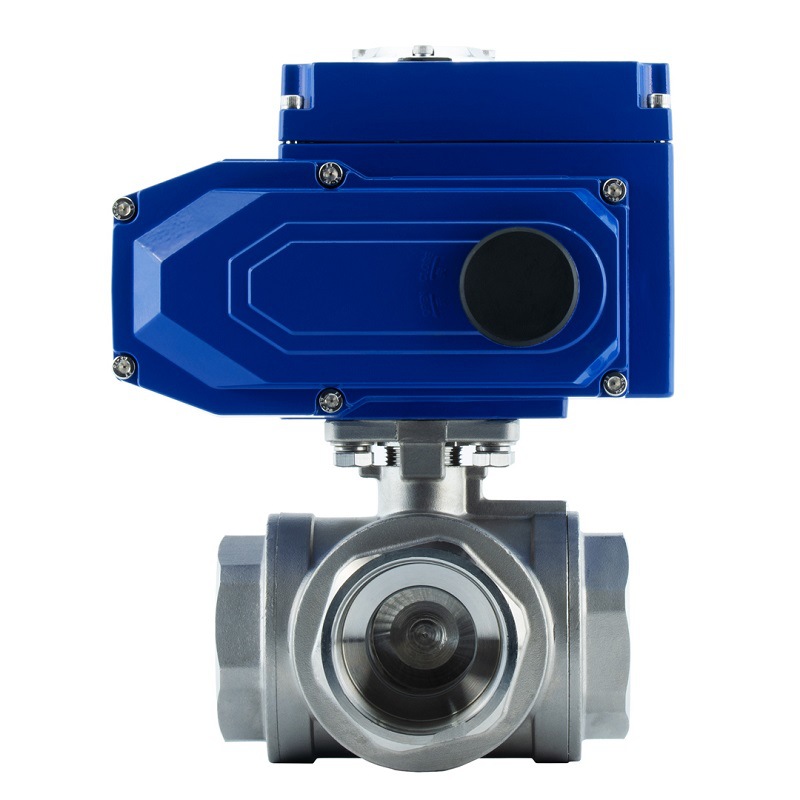 上海沪工阀门电动三通球