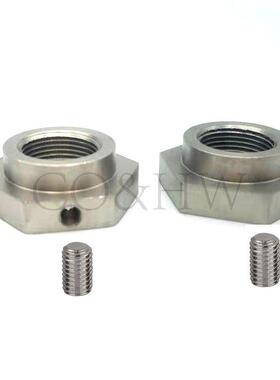 不锈钢防松动轴承螺帽 六角型BNCMS5/M6/M8/M10/M12/M16/20/24/30