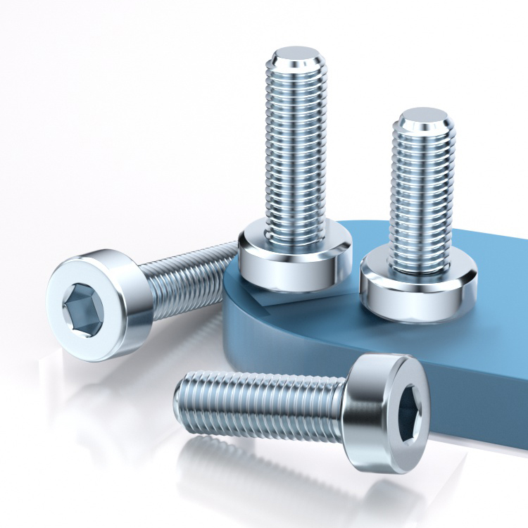 镀锌级矮头内六角螺栓薄