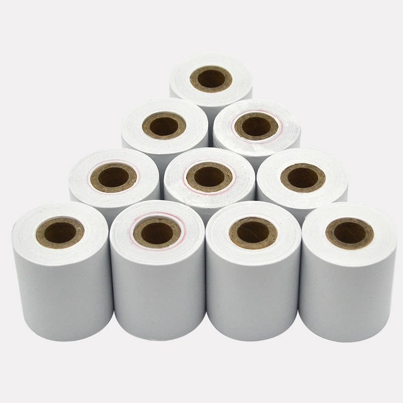 微型针式打印机普通印纸po57x30x40x50双胶纸44*40地磅仪表打印纸