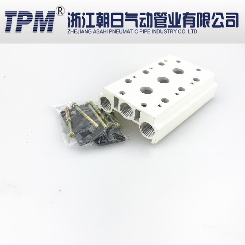 朝日电磁阀底座连接板位