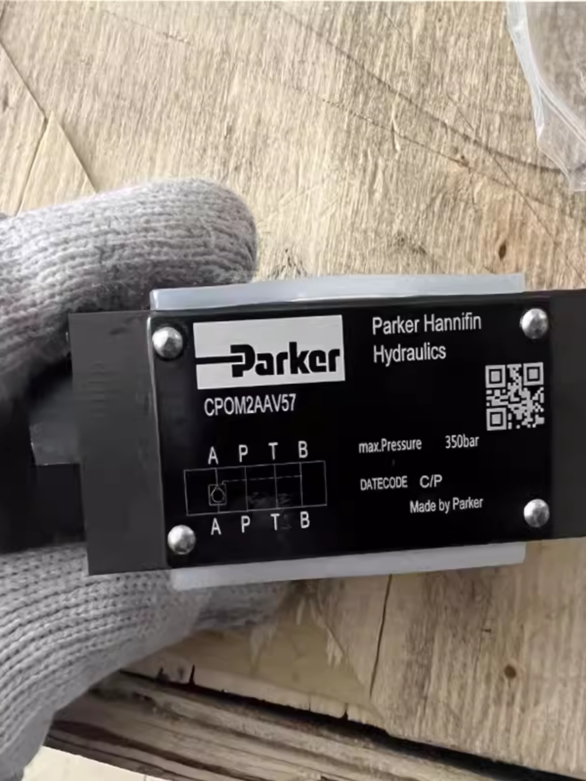 派克Parker液控单向阀CPOM2DDV 60保压阀CPOM2DD30V 60液压锁