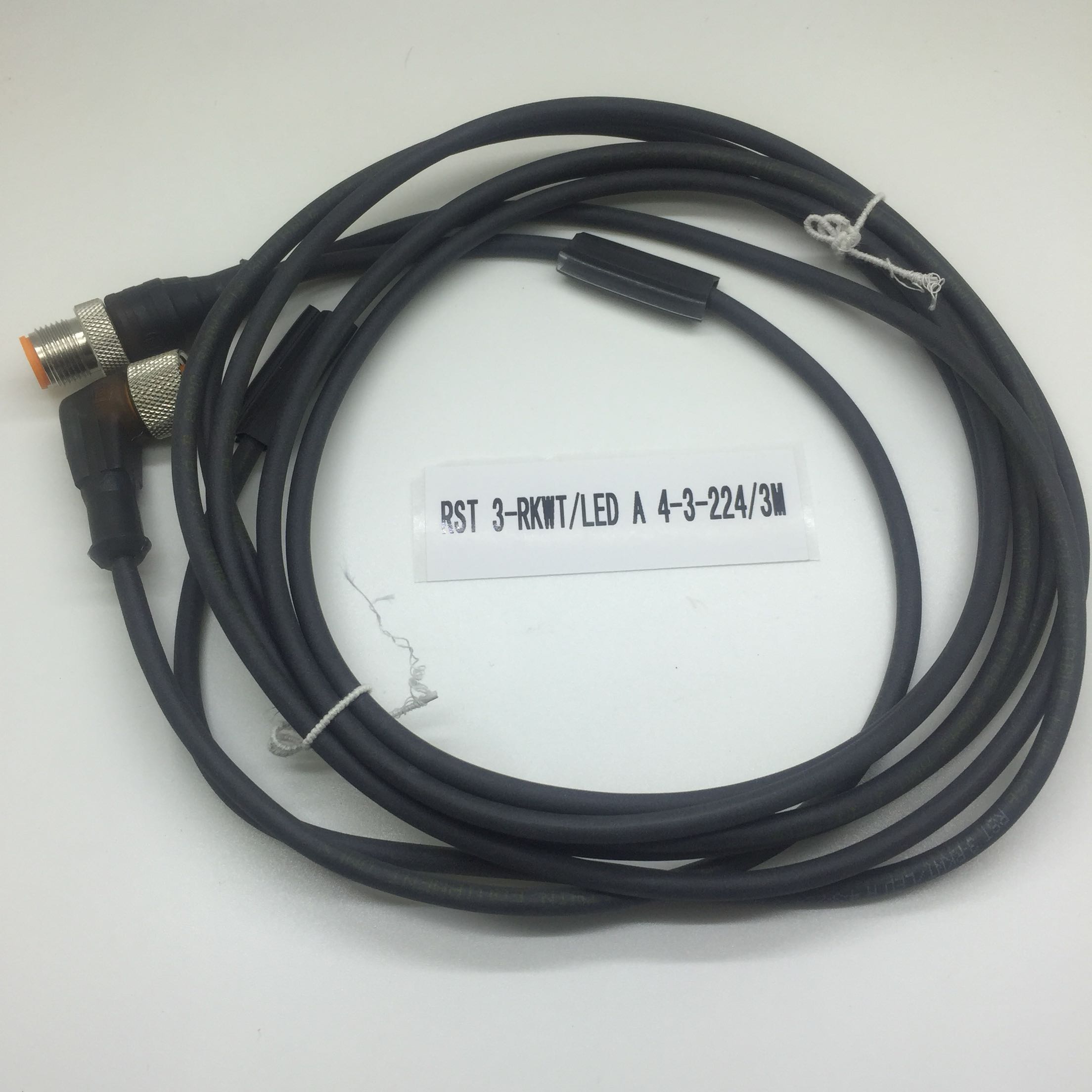 议价RST 3-RKMWV/LED A 3-224/0,6 M lumberg隆堡双端预铸线0.6米