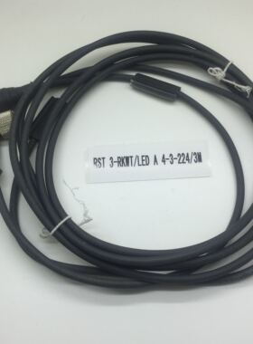 议价RST 3-RKMWV/LED A 3-224/0,6 M lumberg隆堡双端预铸线0.6米