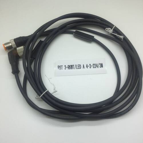 议价RST 3-RKMWV/LED A 3-224/0,6 M lumberg隆堡双端预铸线0.6米