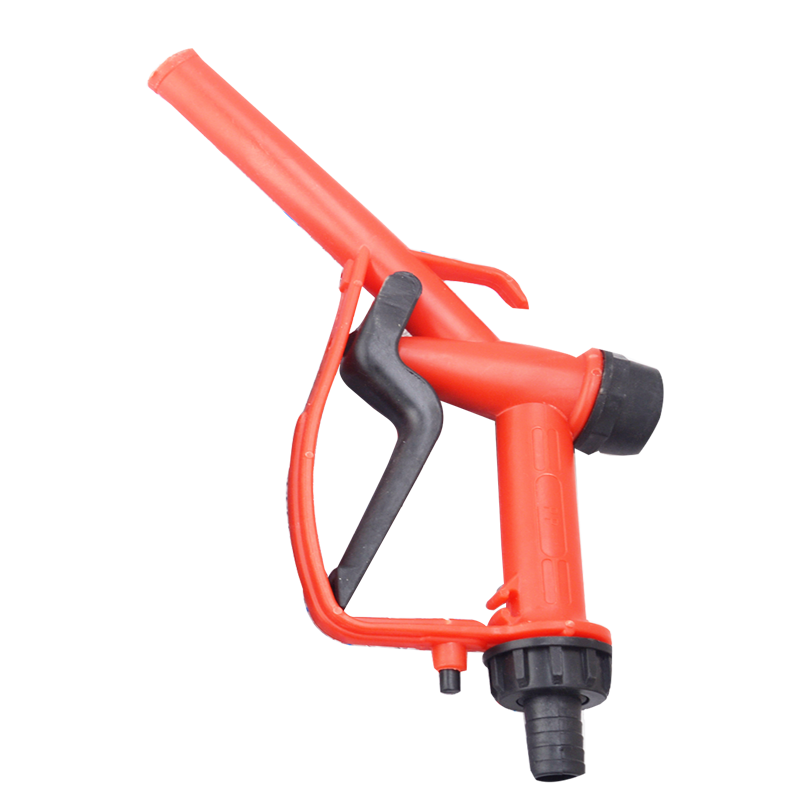 接六分管加油枪，塑料止停水枪没有停枪断电功能，出口一寸加油枪