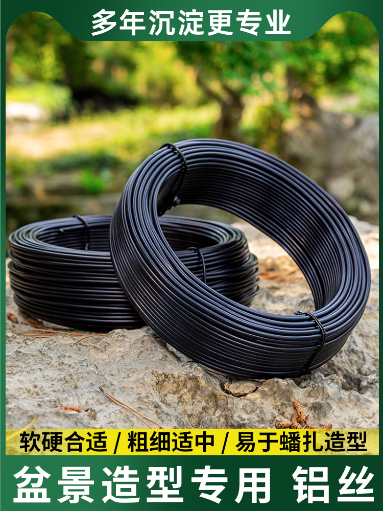 盆景造型铝线制作整形蟠