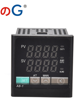 西崎CG智能报警显示温度控制器A8-1系列PID控制器调节仪A8-1R1TC