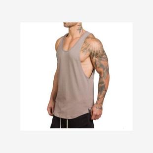 Sports running vest sleeveless shirt men's运动背心无袖衫男式