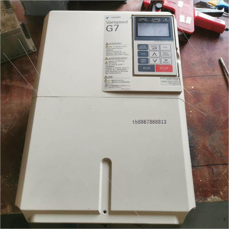 【工控数码】安川变频器CIMR-G7A4011 11Kw实物拍摄 原装拆议价