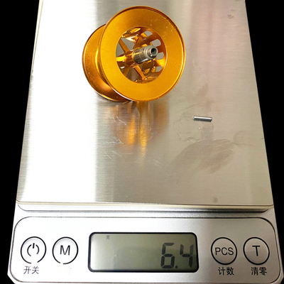 改装阿布水滴轮短轴轻量