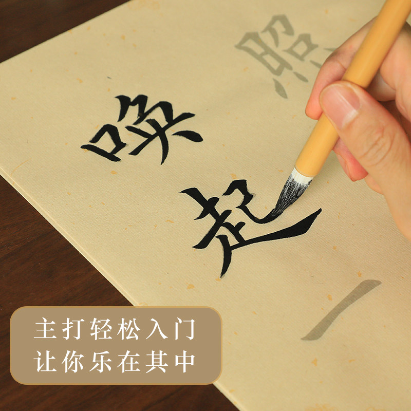 练毛笔字帖入门临摹小楷书中楷成人初学者宣纸描红小中大学生软笔