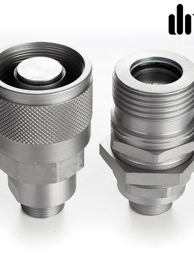 意大利DNP PRH3高压螺纹快速接头轴线车工程机械VOSWINKEL RK互换