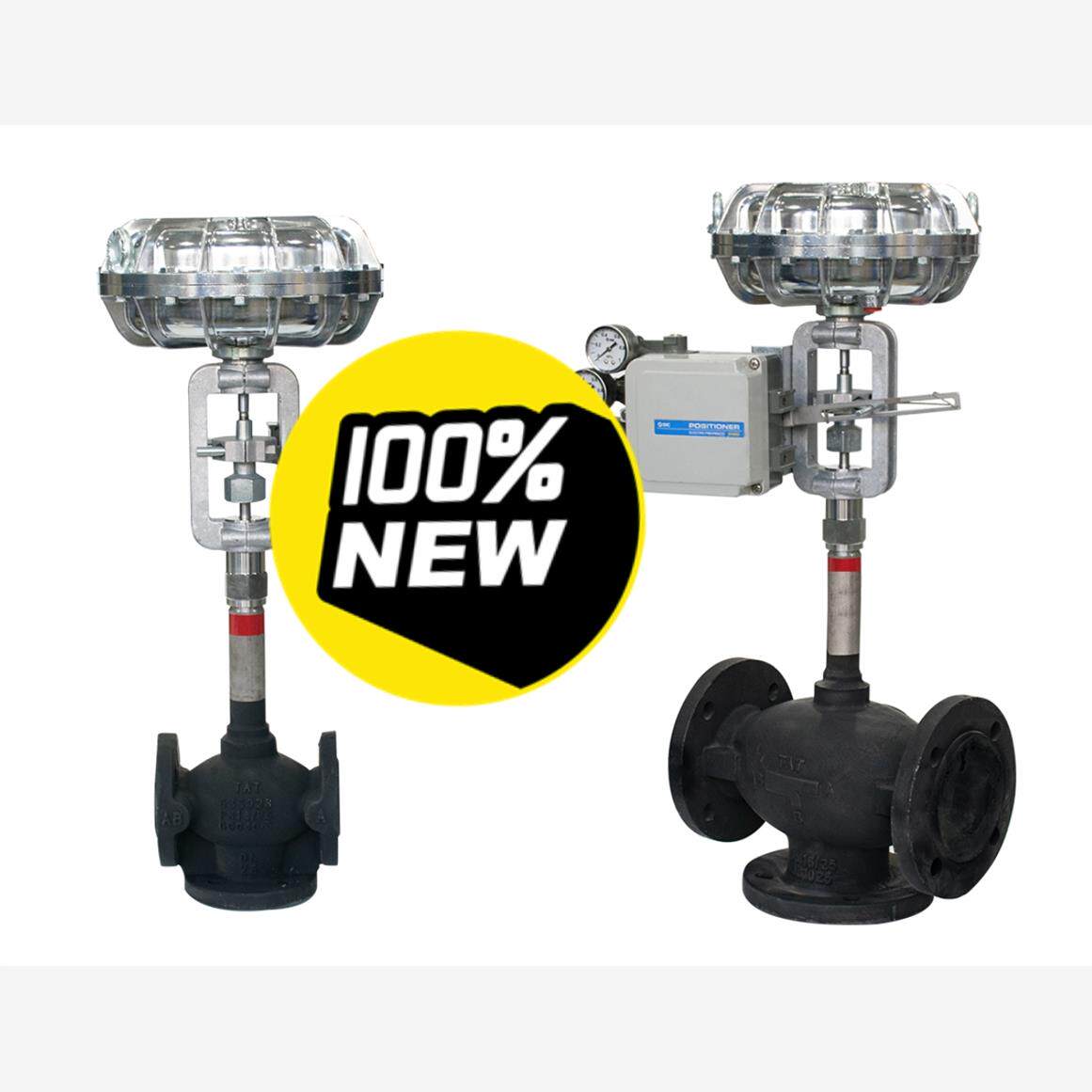 全新正品TAT气动控制阀DN50*PN16三通阀，全新议价