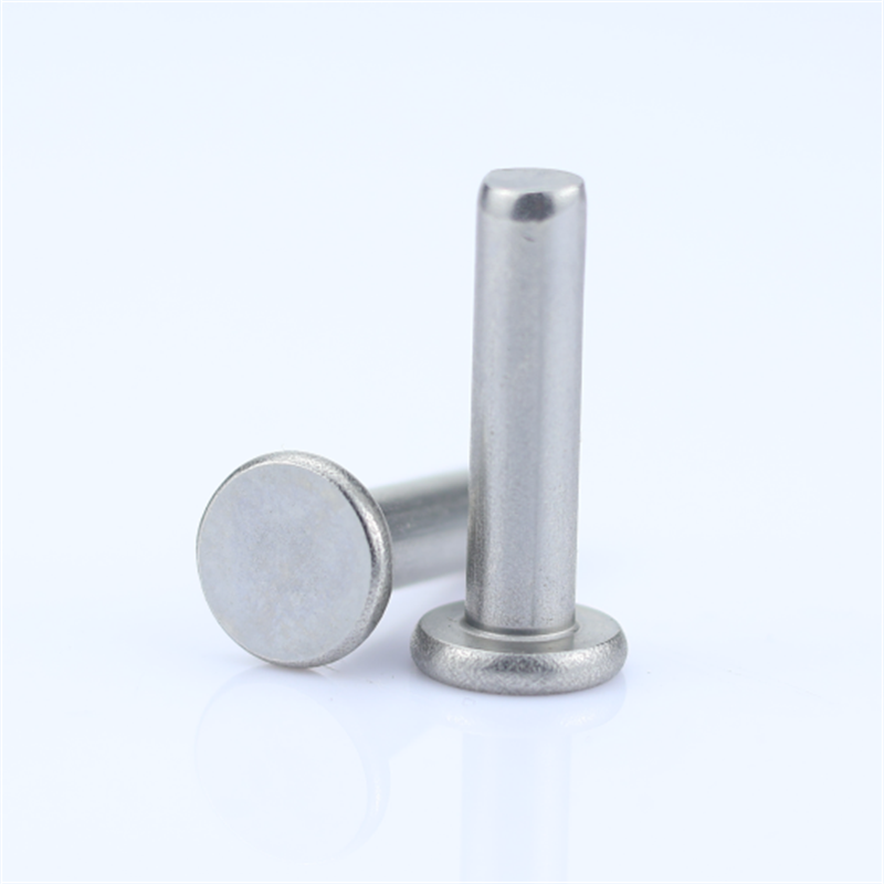 不锈钢平头实心铆钉手打