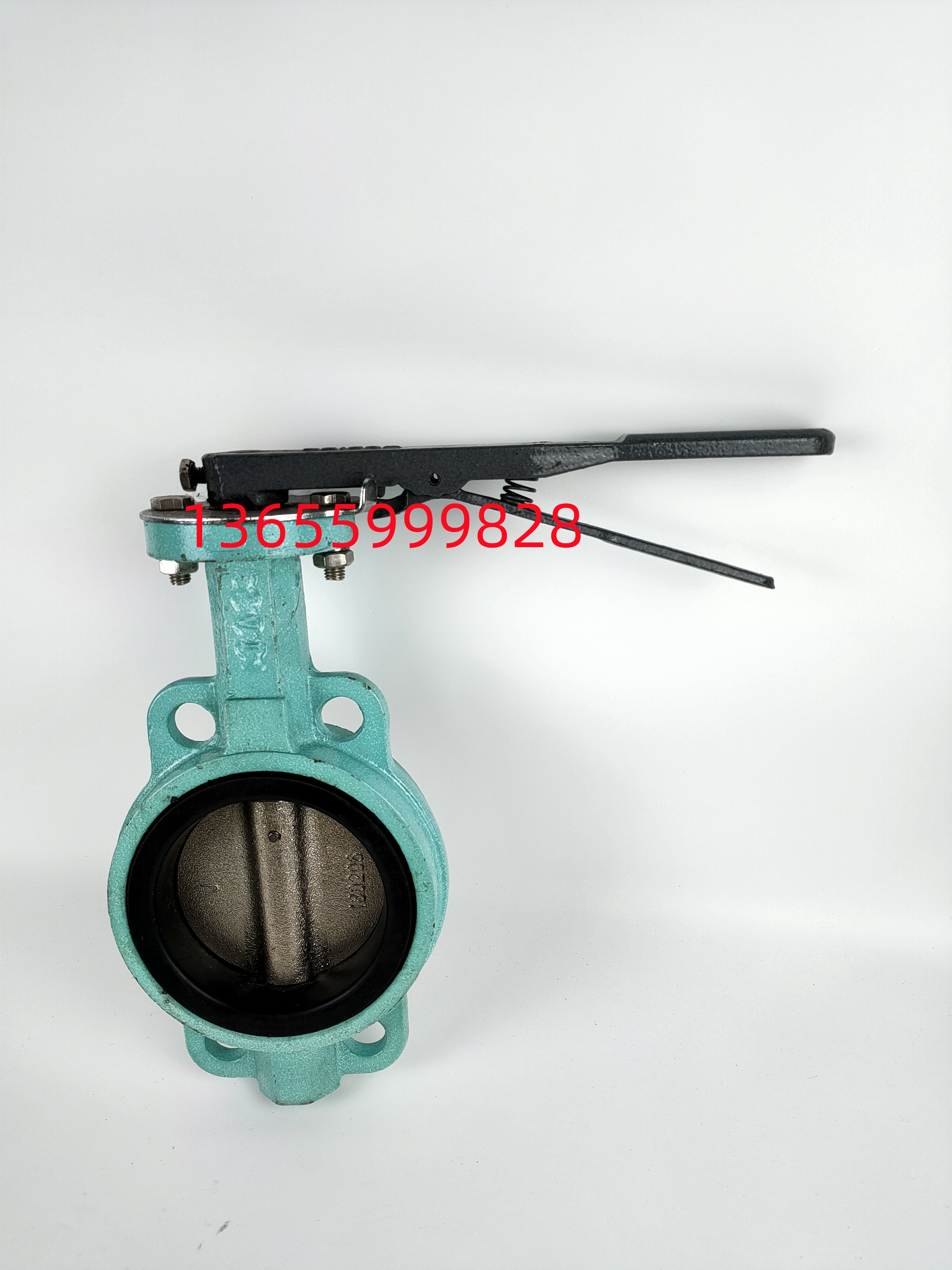 天津塘沽一阀手柄对夹蝶