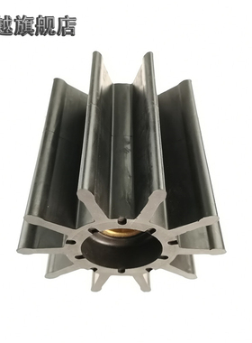 船用水泵柔性挠性弹性橡胶叶轮K3000/直径114.5宽度109.5内孔25