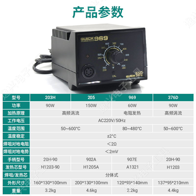 快克无铅智能控温电焊台