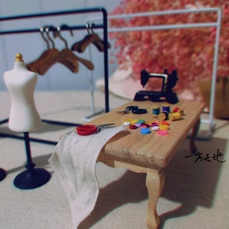 场景模型仿真微缩服装设