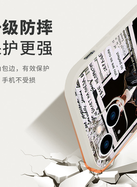 黄子弘凡手机壳情侣苹果14猫华为老鼠小米13同适用黄色iphone12promax软vivo/oppo/11/x/8/7/6荣耀红米p60/ma