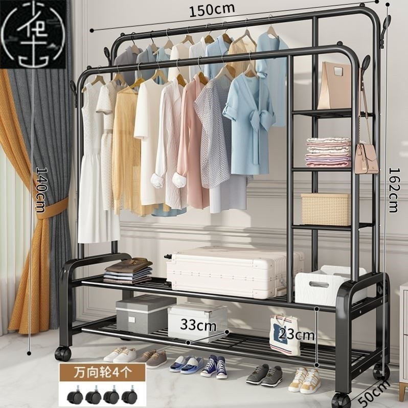 Drying racks Floor-to-ceiling folding bedroom hangers 衣架