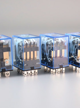 MY4N-J LY2NJ MY2NJ 小型中间继电器 交流220V直流24V12v14脚/8脚