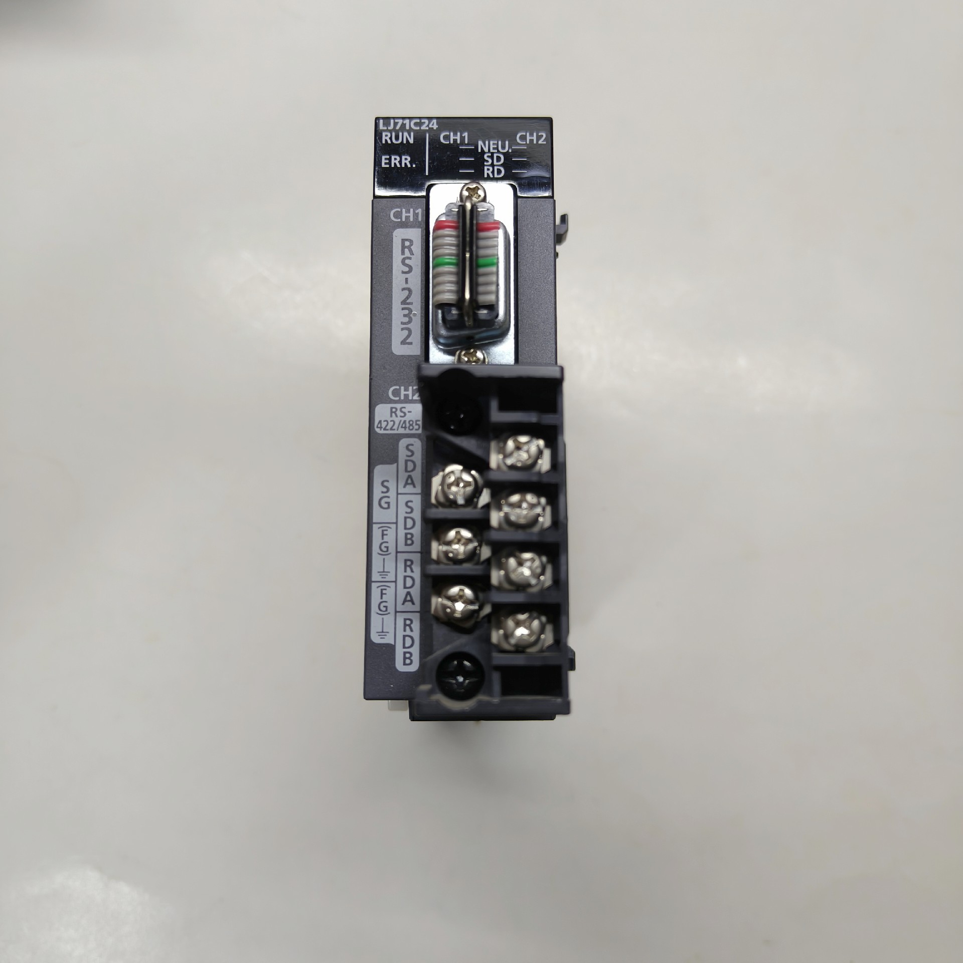 三菱PLC通信模块LJ71C24 原装正品，功能包好，实物图议价