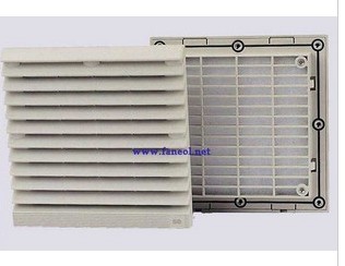 小型轴流风机风扇网罩防尘塑料百叶窗通风过滤网组 ZL803