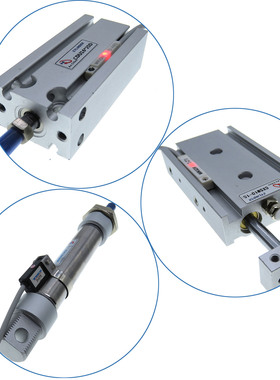 磁性开关白色D-A93 D-Z73-C73-M9BM9N/F8N气缸感应限位开关传感器