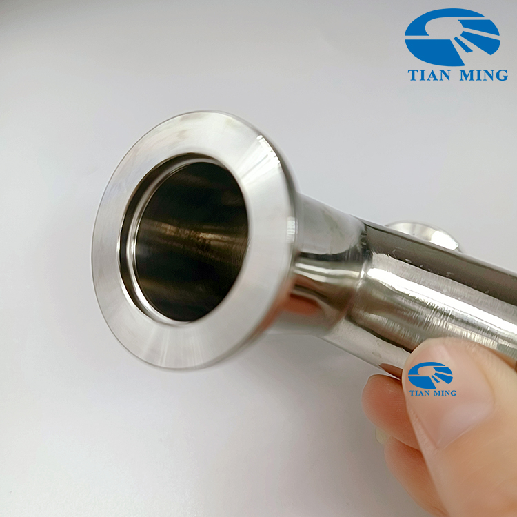 真空四通快装变径卡箍盘