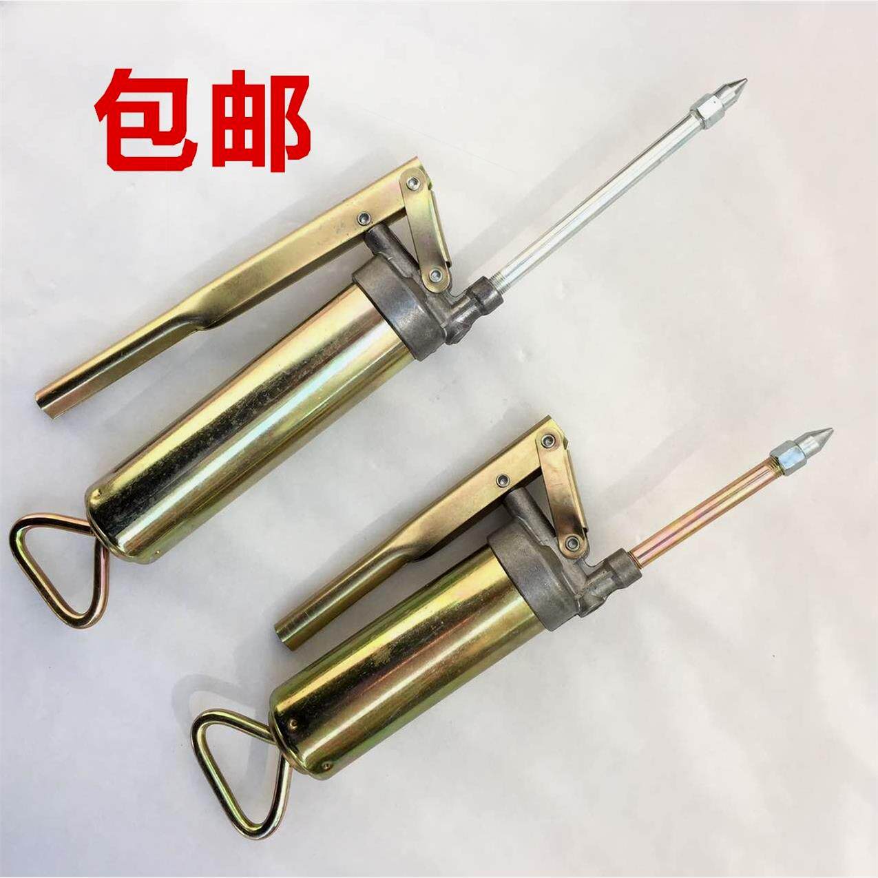 黄油枪小型号黄油枪牛油抢高压迷你手动润滑加油100g克200cc家用
