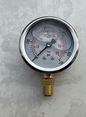 YN-63  YN601  耐震压力表60bar 900psi 6mpa ZG1/4 60-63-68mm