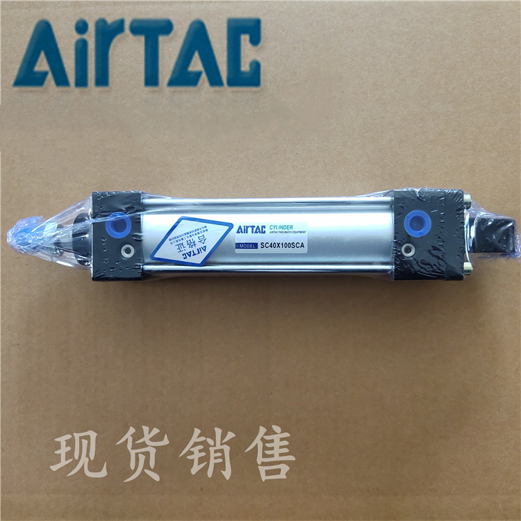 亚德客型SC标准气缸SC32X50/75/100/150/200/300/400/500-S-CB/CA