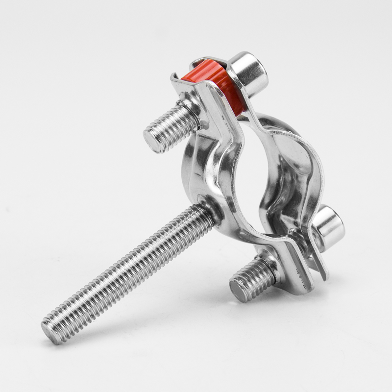 固定管夹子带螺栓支架不