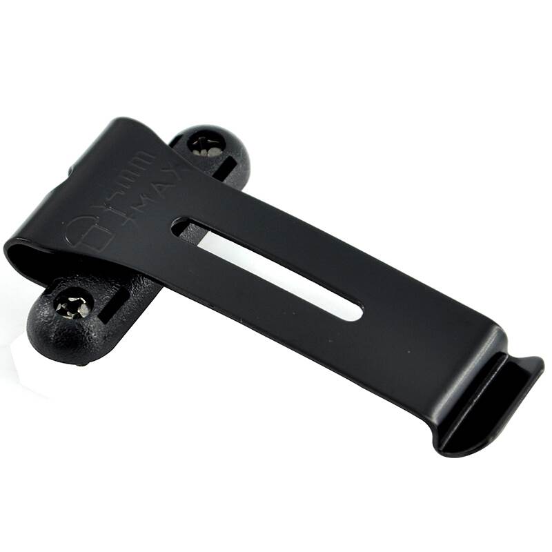 灵通对讲机夹子卡背铁固