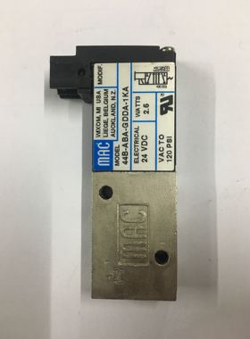 现货MAC电磁阀44B-ABA-GDDA/FA-1KA全新原装真品DC24V当天发货