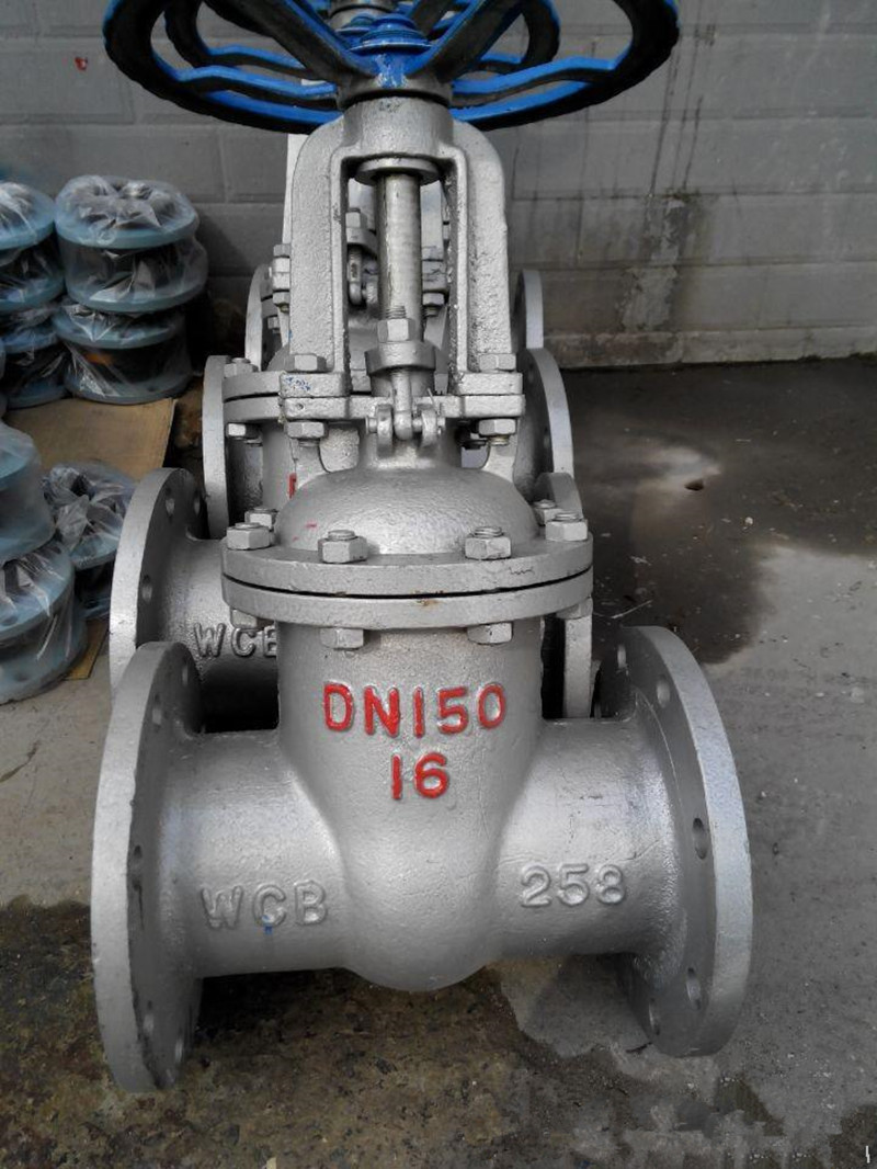 铸钢法兰闸阀Z41H-16 铸钢法兰水闸阀开关 DN50 DN80 DN100