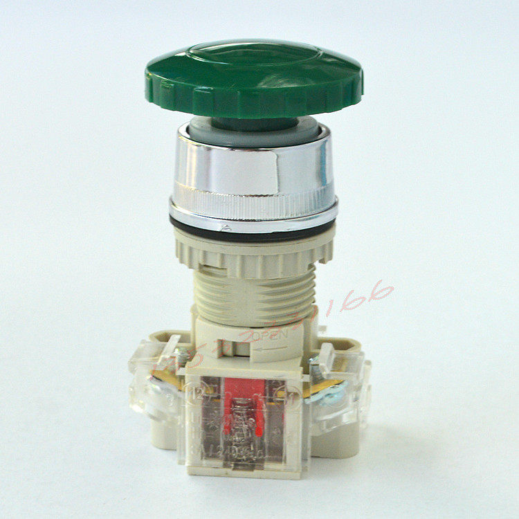 正品原装天得30厘绿色蘑菇头按钮开关T3BMG-1A大头按钮,农用物资,可移动滴灌袋,淘宝优惠券,粉丝福利购,淘宝优惠卷