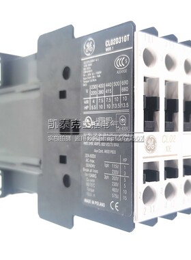 正品美国GE通用电气接触器 CL02 10E CL02D310TD 1NO 24VDC
