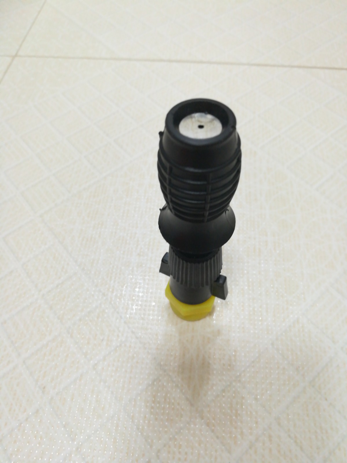 农用高压雾化可调塑料单孔三节远射细雾农用背负式喷雾器专用喷头