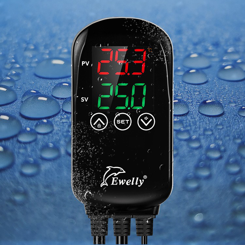 Ewelly伊尼威利温控器EW-H201B养龟控温器爬虫动物控温器电子式