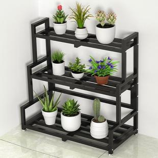 花架置物架阳台不锈钢落地式花架子花盆架户外多层架室外盆栽铁架