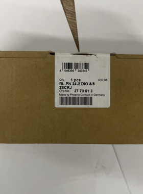 议价菲尼克斯2773513 分布式I/O模块 RL PN 24-2 DIO 8/8 2SCRJ