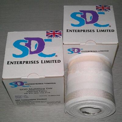 JAMES SDC DW英国多纤维布六色布 每盒50米 六种纤维附布