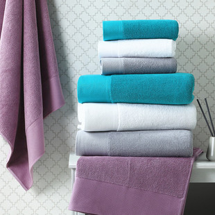 Hotel pure cotton bath towel square towel set纯棉毛巾浴巾