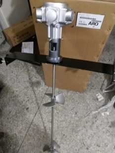 新款200升铁桶横版气动搅拌机55加仑搅拌机液体混合发散机包邮