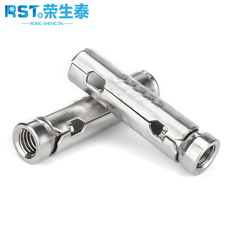 不锈钢内膨胀螺丝鱼鳞管