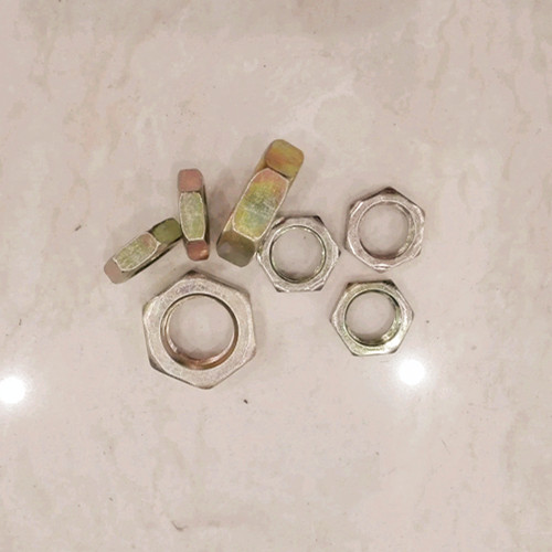 公制并帽扁固定螺母细牙