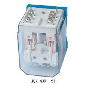 大功率继电器JQX-40F-2Z 40A DC12V  AC220V  AC24V 电压可选