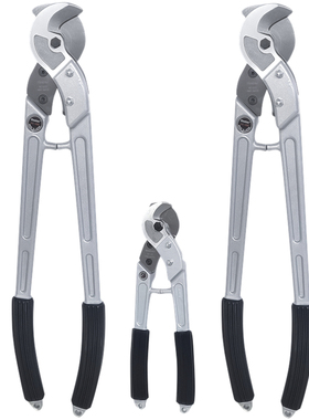 日本weeber威也进钢丝绳剪刀AC60 200多股钢索14mm不锈钢口断线钳